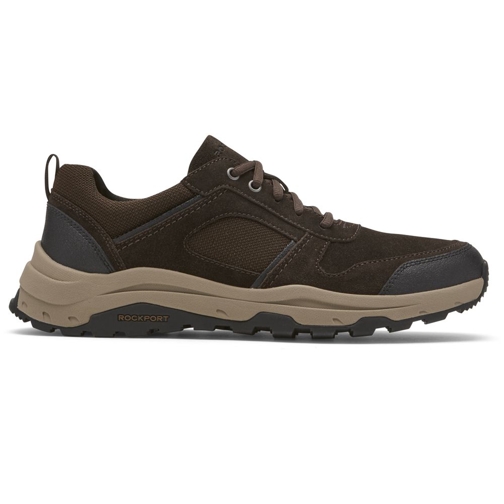 Sapatos De Caminhada Homem Rockport Xcs Birchfield Ubal Trekker Bordeaux,Portugal GSHCN-3982